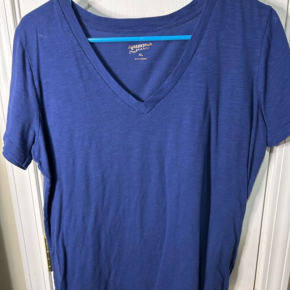 Arizona Jean Company Blue Short Sleeve T-Shirt